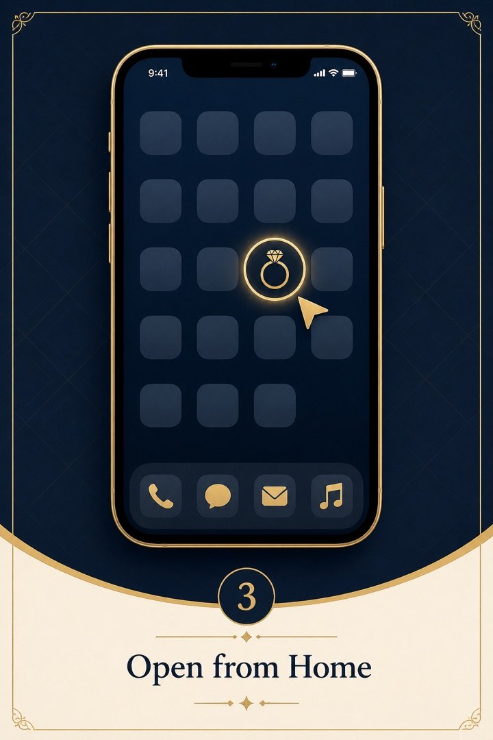 Step 3: open the shop icon from the Home Screen